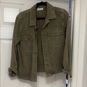 Anine Bing military shirt jacket